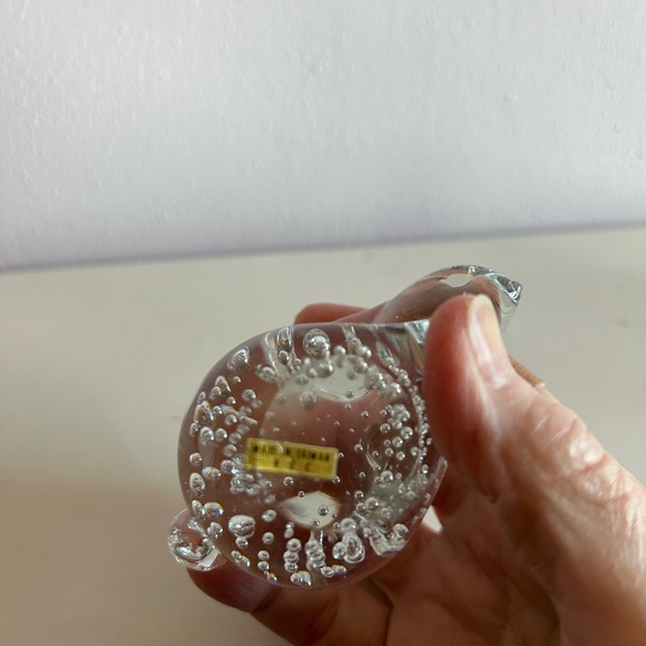 Clear Glass Rabbit Figurine - Picture 3 of 5